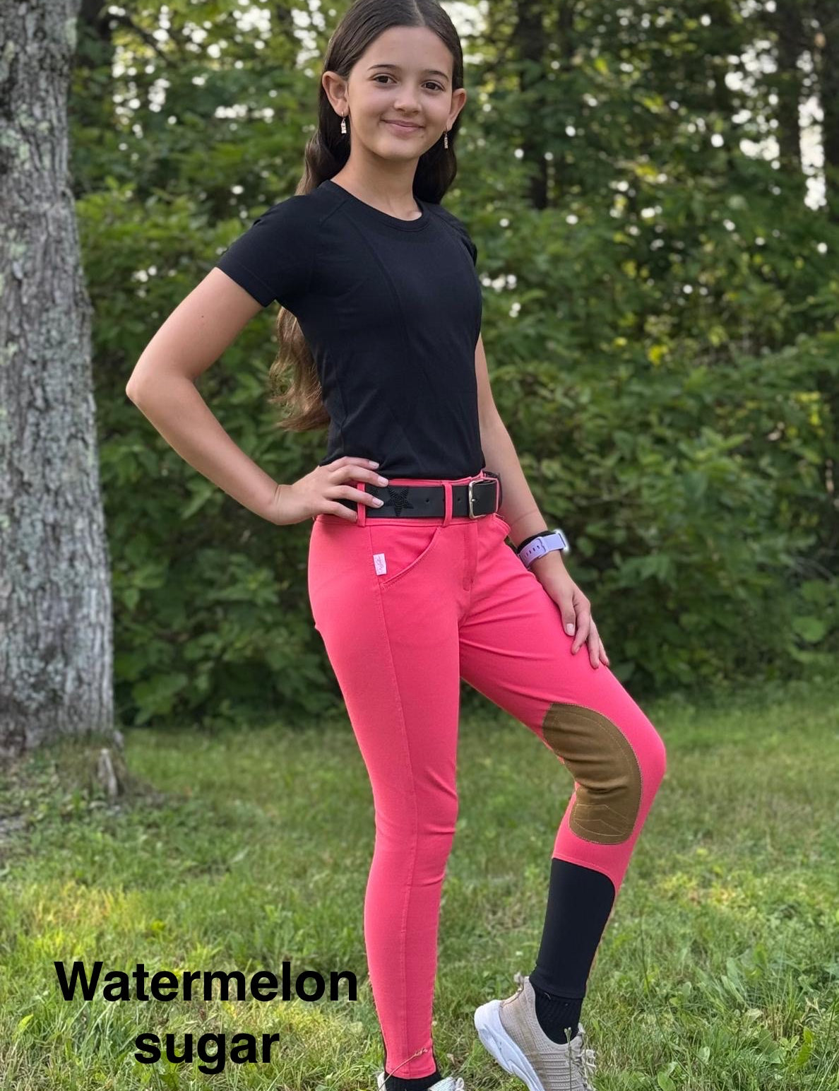 Tailored Sportsman Boot Sock Breeches: Girls