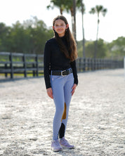 Tailored Sportsman Girls Boot Sock Breeches: Tech Light Fabric