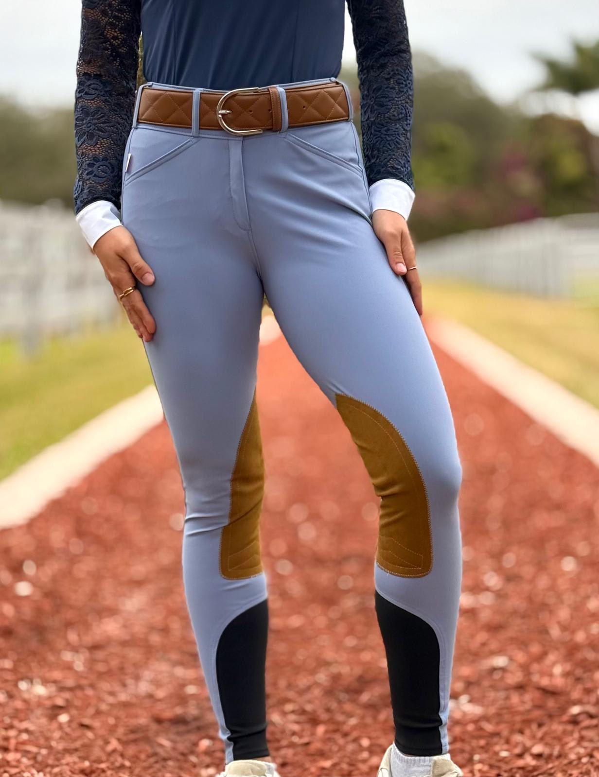 Tailored Sportsman Boot Sock Breeches in Colors: Tech Light Fabric