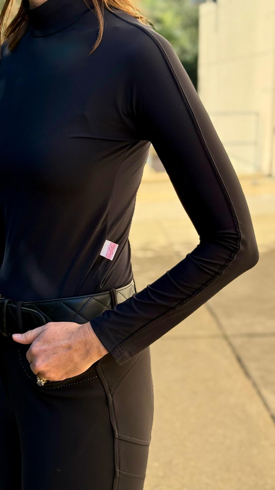 Tailored Sportsman Mock Neck Shirt