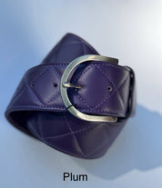 Tailored Sportsman Quilted Leather C Belt