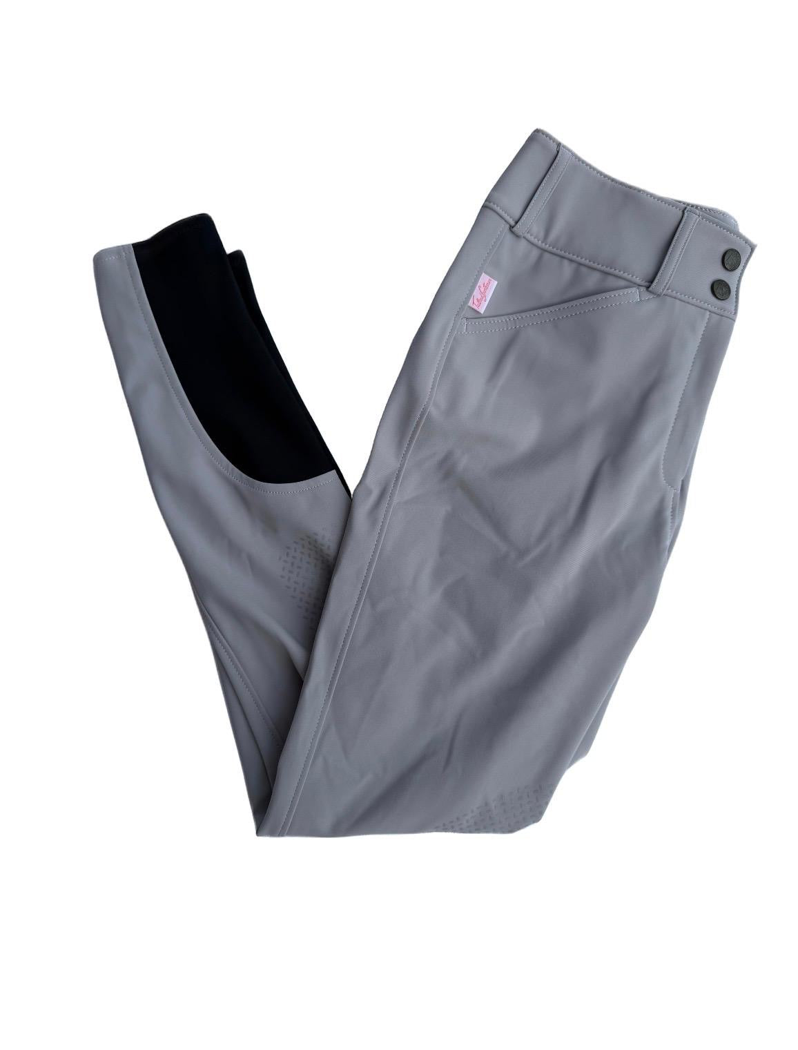 Tailored Sportsman Boot Sock Breeches: Tech Light Fabric with Silicone Patch