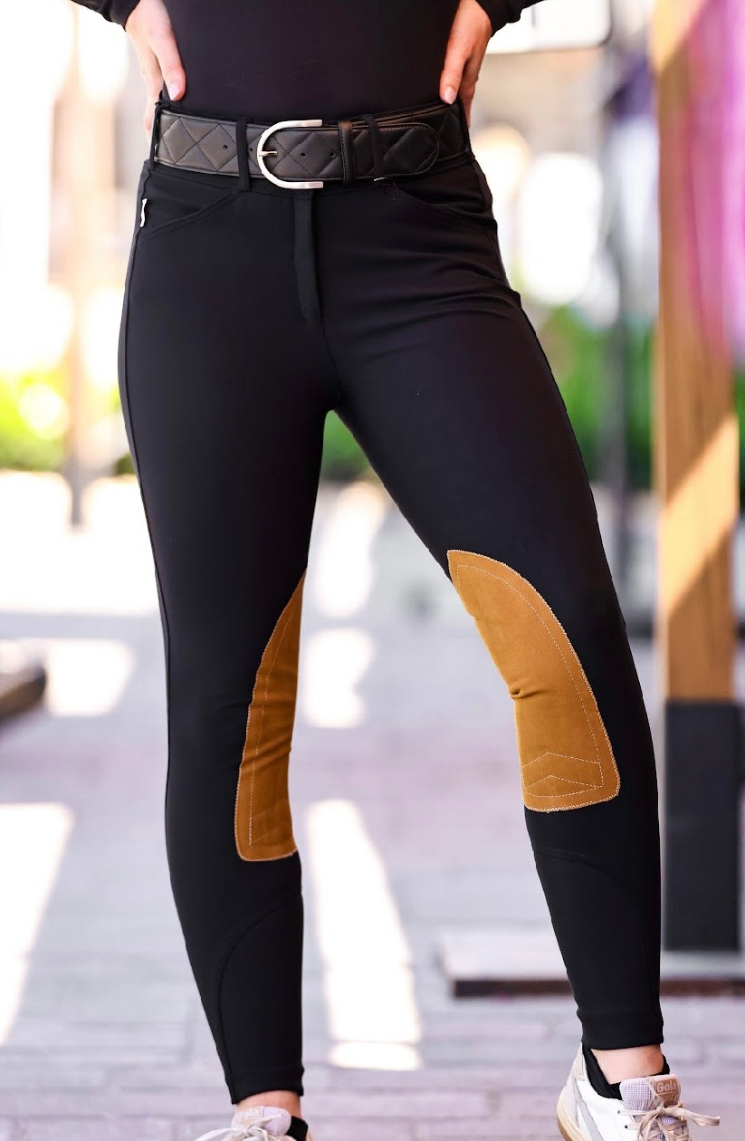 Tailored Sportsman Boot Sock Breeches in Colors: Tech Light Fabric