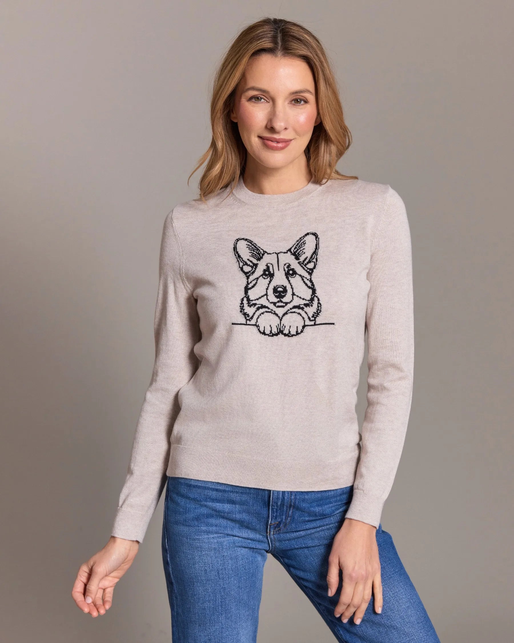 Alashan Corgi Sweater