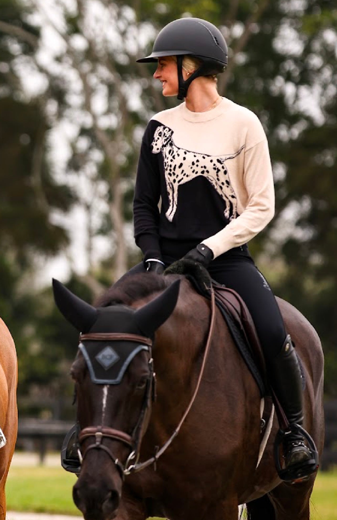 Alashan Dalmatian Cotton Cashmere Sweater