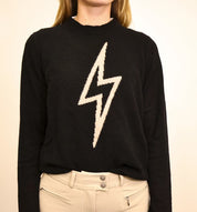 Alashan Cashmere Struck by Lightning Crew Sweater