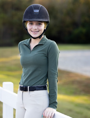 Animo Boston Ribbed Zip Shirt