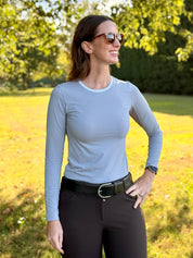 Tailored Sportsman Long Sleeve Sunshirt Crew Neck