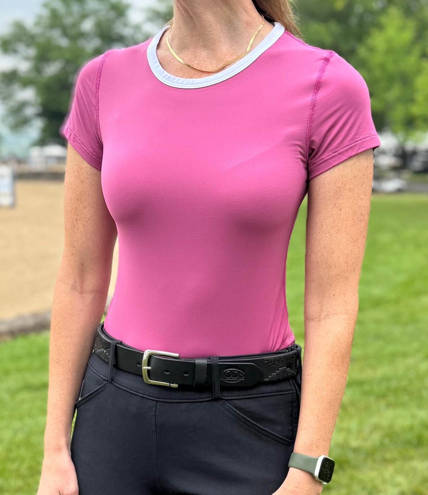 Tailored Sportsman Short Sleeve Sunshirt Crew Neck