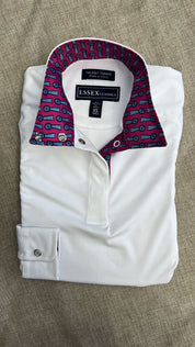 Essex Classics Talent Yarn Long Sleeve Show Shirt: Girls