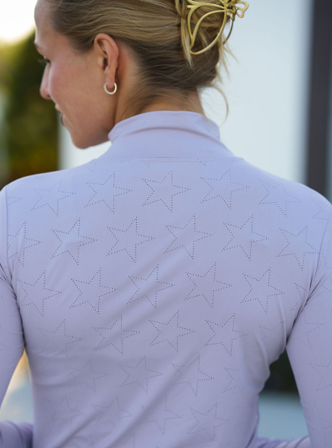 Hannah Childs Farrah Star Turtleneck Shirt