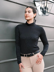 Hannah Childs Farrah Star Turtleneck Shirt