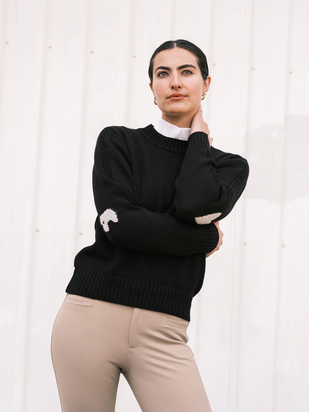 Hannah Childs Heart Horse Sweater