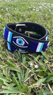 The Kenyan Collection Evil Eye Beaded Belt