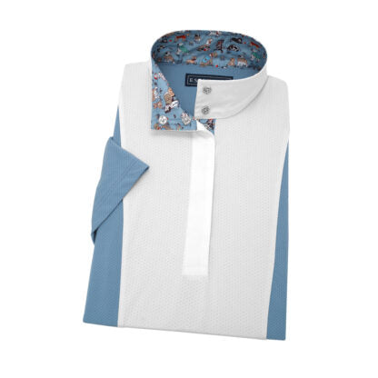 Essex Classics Luna Colorblock Short Sleeve Shirt