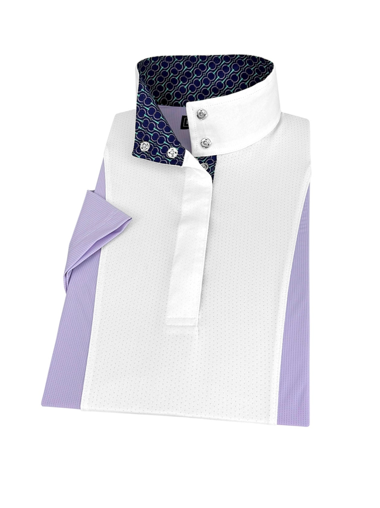 Essex Luna Colorblock Girls Short Sleeve Show Shirt