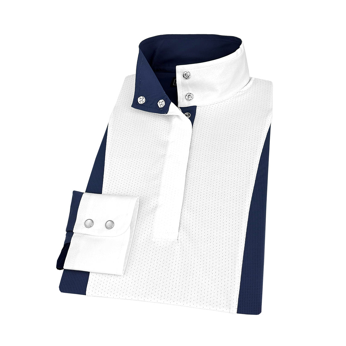 Essex Luna Colorblock Girls Long Sleeve Show Shirt