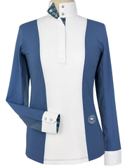 Essex Classics Luna Colorblock Long Sleeve Show Shirt