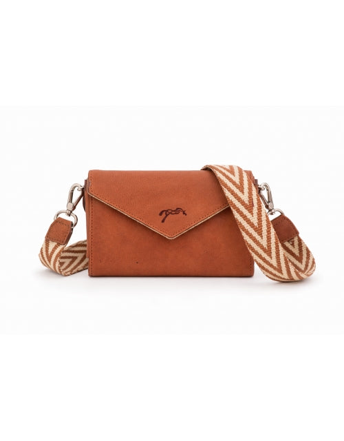 Penelope Leather Belt Bag With Strap