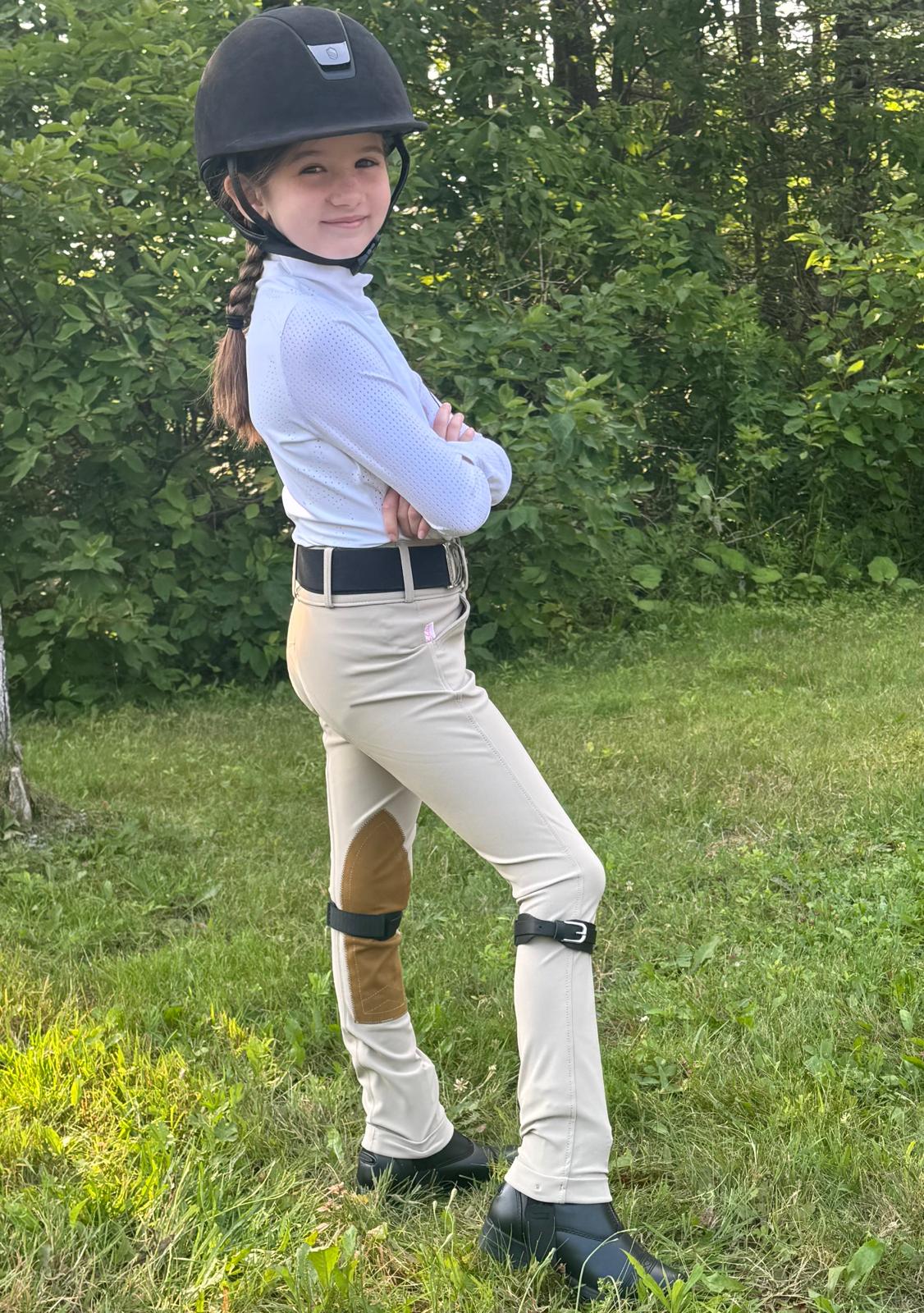 Tailored Sportsman Girls Jodhpurs: Tech Light Fabric
