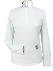 Essex Classics Talent Yarn Long Sleeve Show Shirt with Straight Collar
