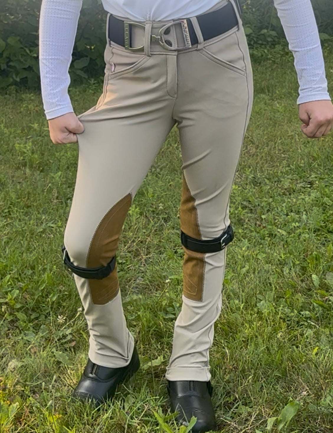 Tailored Sportsman Girls Jodhpurs: Tech Light Fabric