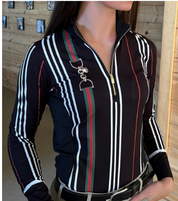 Arista Equestrian Girth Stripe Sunshirt