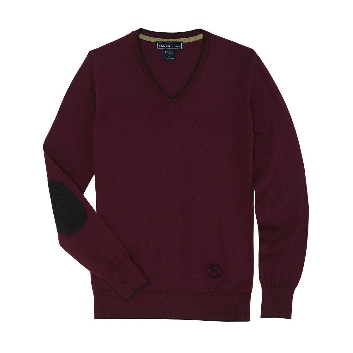 Essex Classics Elbow Patch Sweater