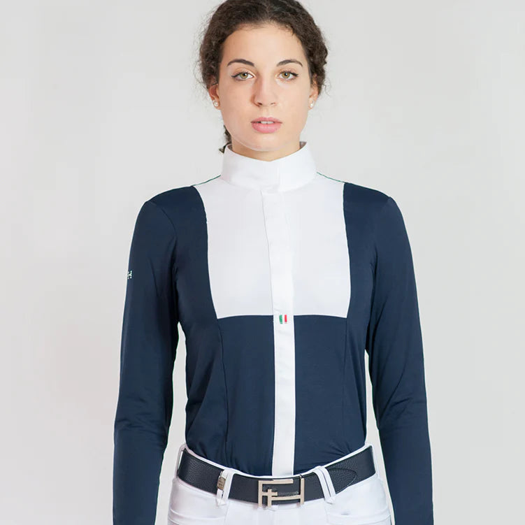 For Horses Alina Long Sleeve Show Shirt